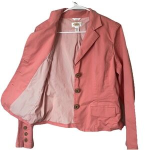 Talbots Women's Stretch Blazer Size 10 Light Pink